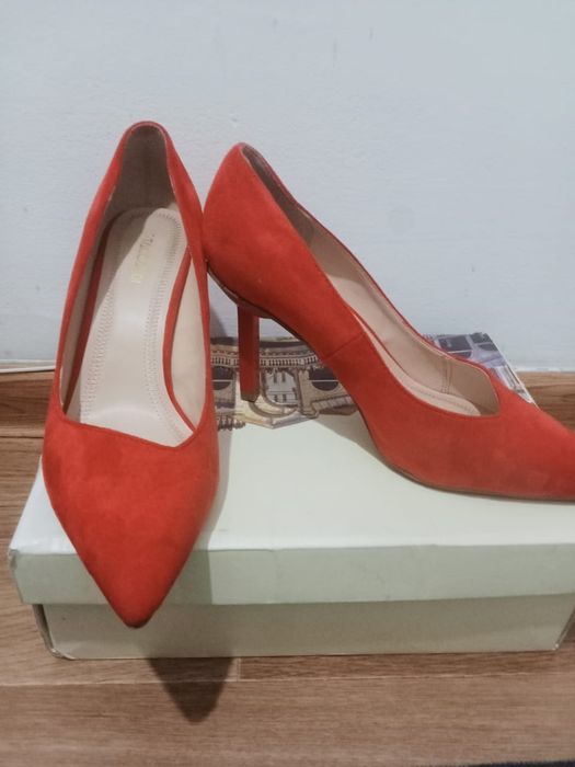 Туфли коралловый цвет
