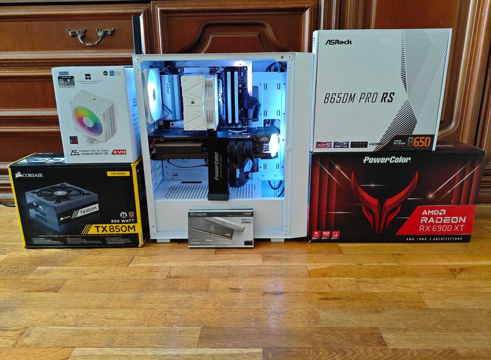 Gaming PC с Ryzen  7600X/RX 6900XT 16GB/ 32GB DDR5/512GB NVMe/Гаранция