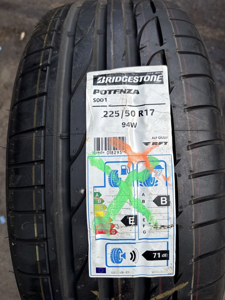 225/50/17 Bridgestone 2 бр Runflat
