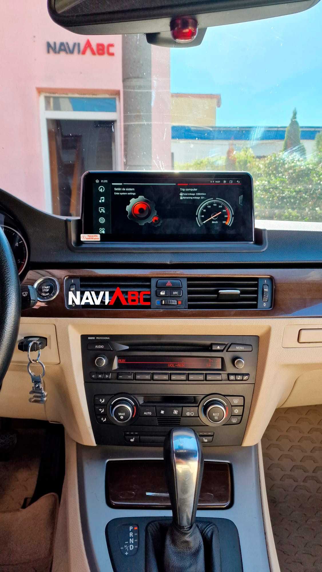 Navigatie Bmw E90 + Joystick Android 11 4GB RAM 64GB MEMORIE Carplay