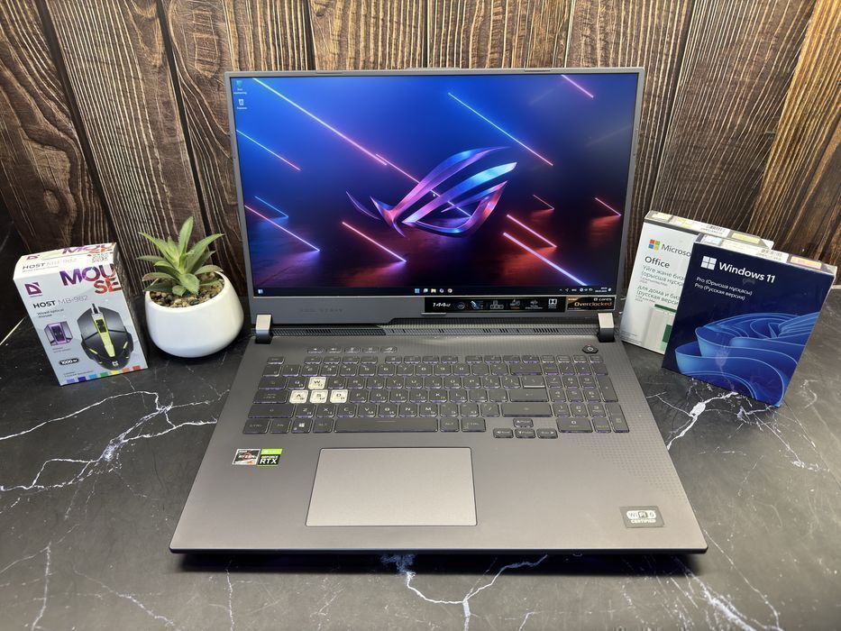 Игровой ноутбук ASUS ROG STRIX G17 | Ryzen 9 5900HX | 16 GB | RTX3060