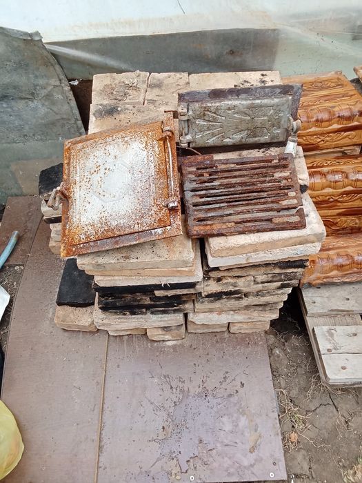 Soba teracotă completă+ cărămidă și șamotă, uși complete