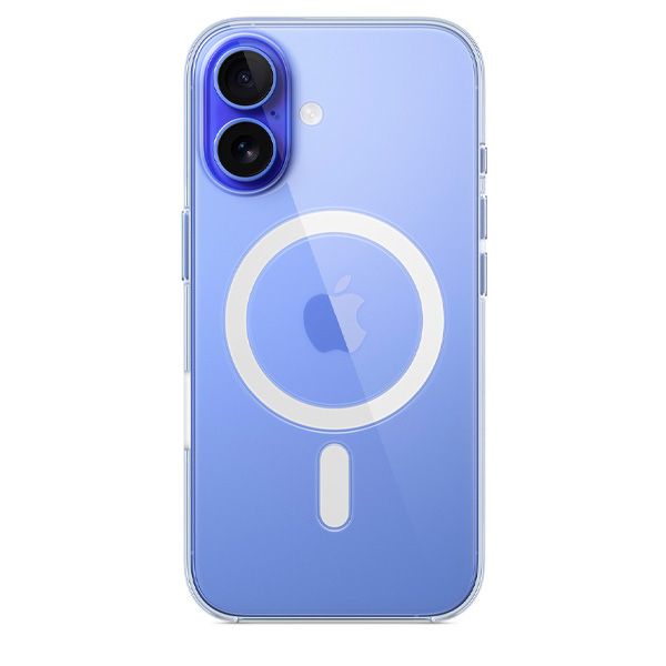 Чехол Apple для iPhone 16 Clear Case with MagSafe