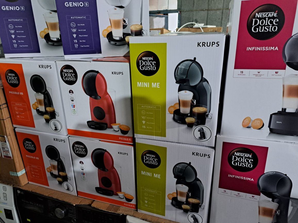 Нова Кафемашина с капсули Krups Piccolo XS Nescafe Dolce Gusto (KP1A05