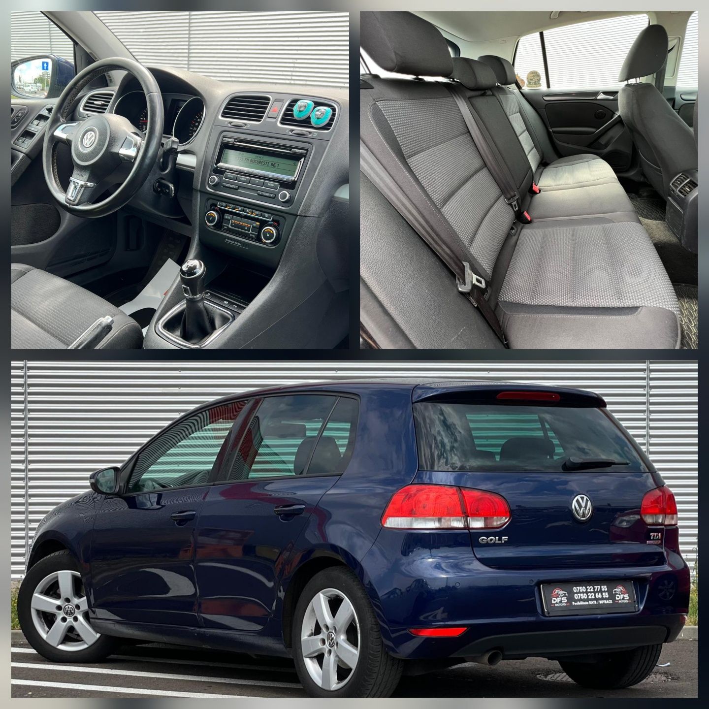 Vand Volkswagen Golf VI 1.6TDI BlueMotion 2012 * LED * HighLine urgent