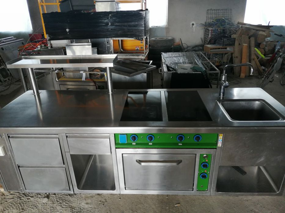 Bucatarie profesionala restaurant inox