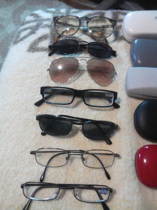 очила + кутии за очила