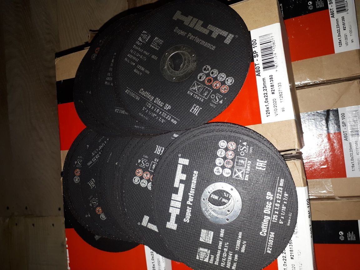 Panze/Discuri HILTI 125mm, 100 bucati