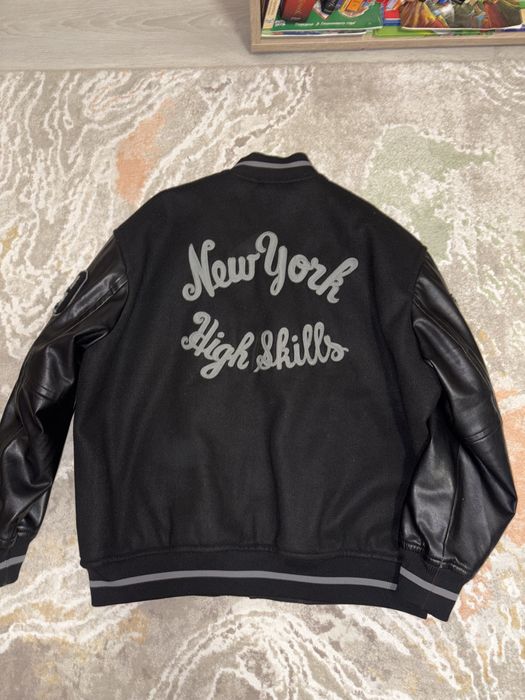 H&M Бейзболно/Letterman черно яке