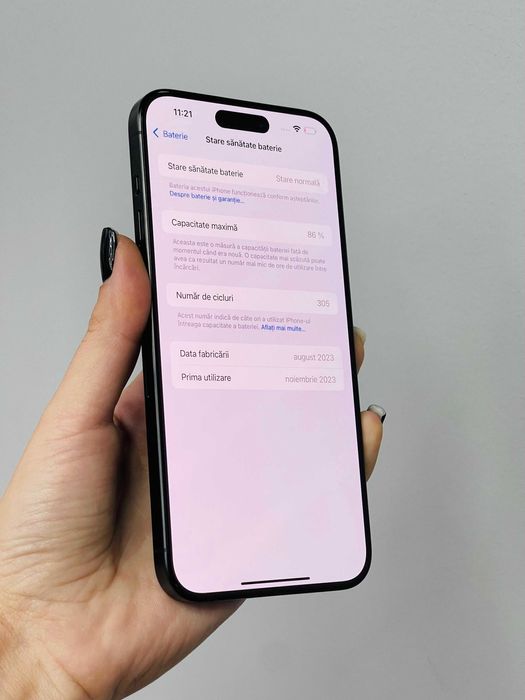 Iphone 15 Pro Max - 256 GB - Stare foarte buna