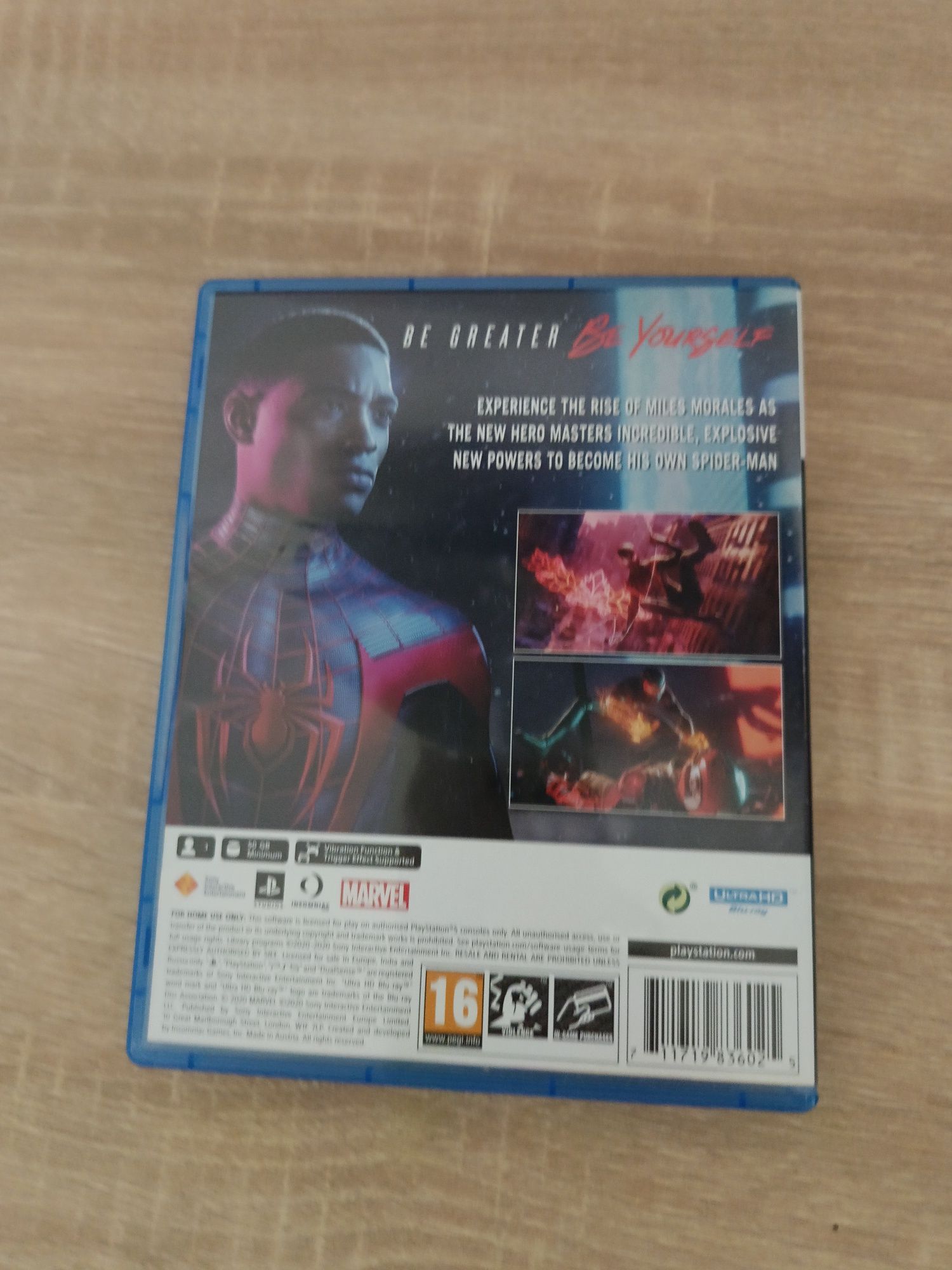 Spiderman Miles Morales ps5