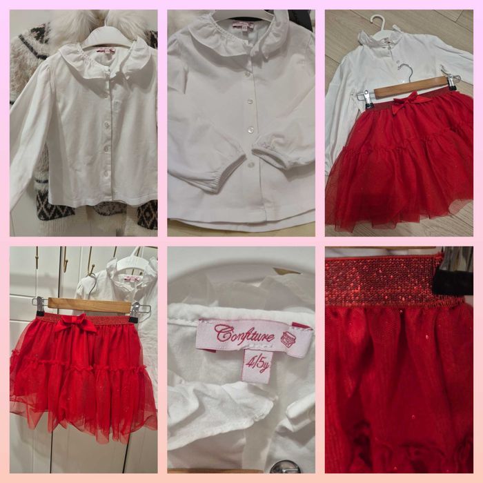 Дрехи за момиче коледни и ежедневни Next,George,Mantaray,5г,110р