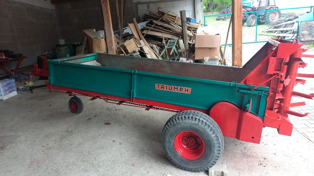 Mig gunoi de pante 2t / Remorca gunoi pentru fertilizat