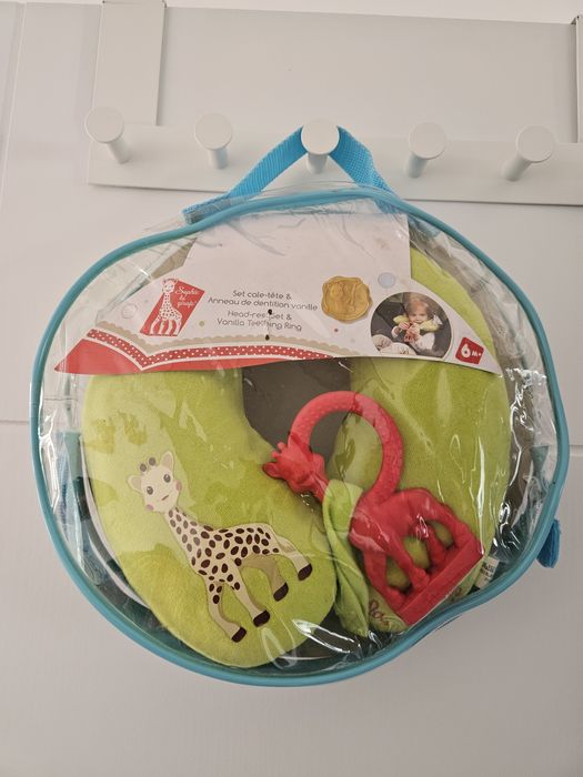 Perna suport de cap pentru copii - Sophie la Girafe
