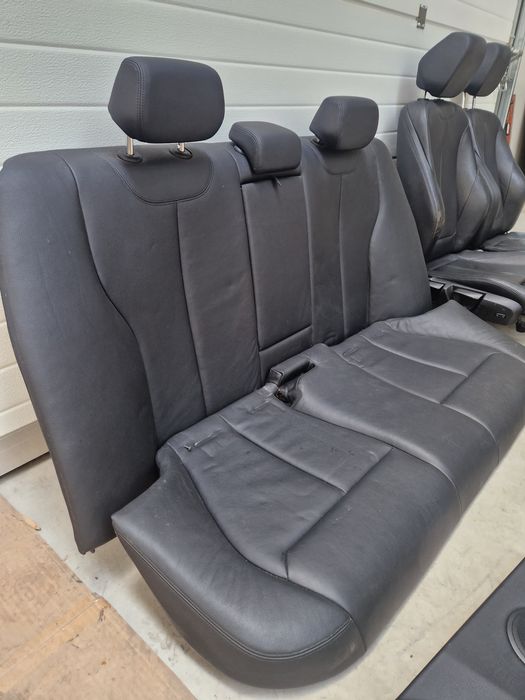 Interior piele neagra complet recaro sport bmw f30 mp fara incalzire