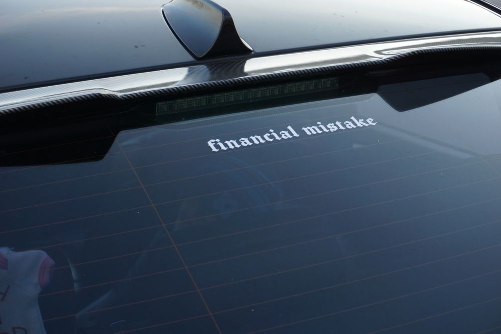 Eleron luneta BMW E60 tip m4 hidrotranafer carbon