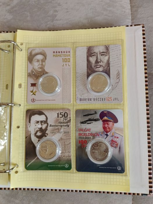 Альбом для монет в блистерах