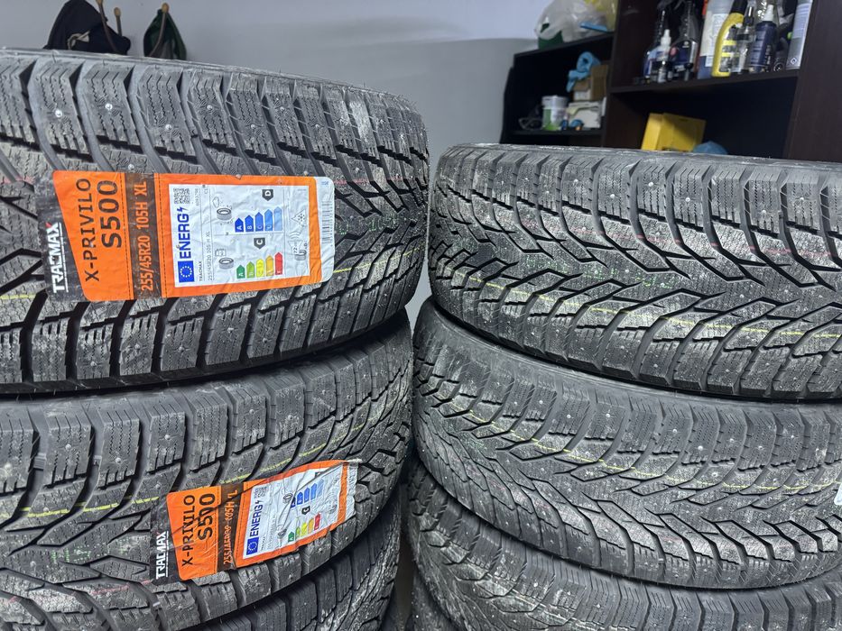 Шины зимние шипы новые 255/45 R20 покрышки резина колеса