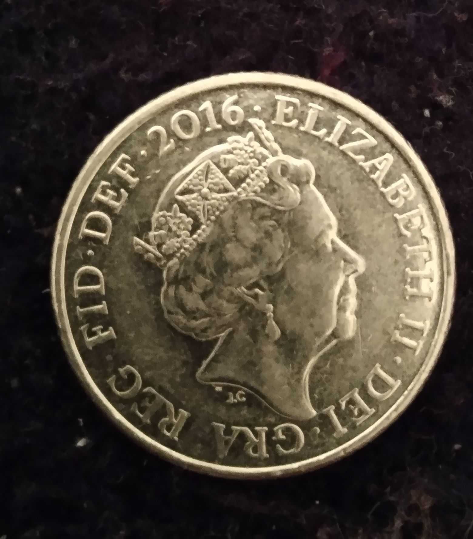 Moneda Ten Pence 2016 Regina Elizabeth