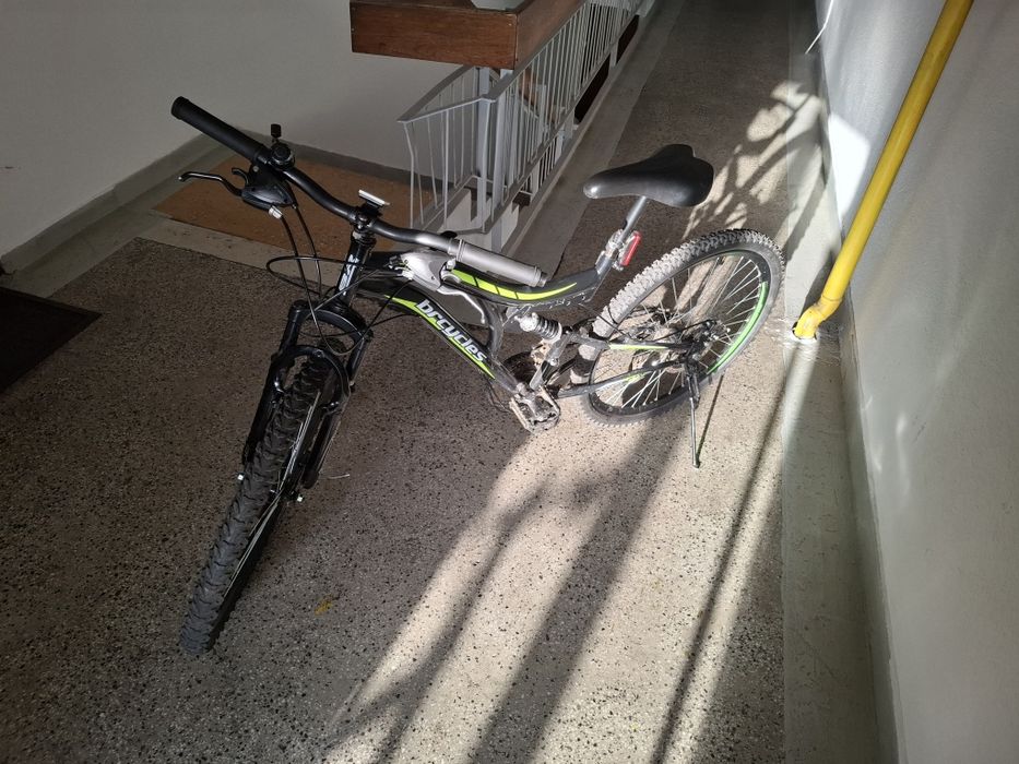 MTB full suspension 26" frana discuri schimbătoare secventiale