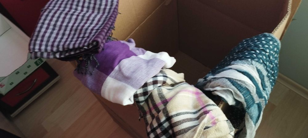 шалове за оплетка и други видове шалове