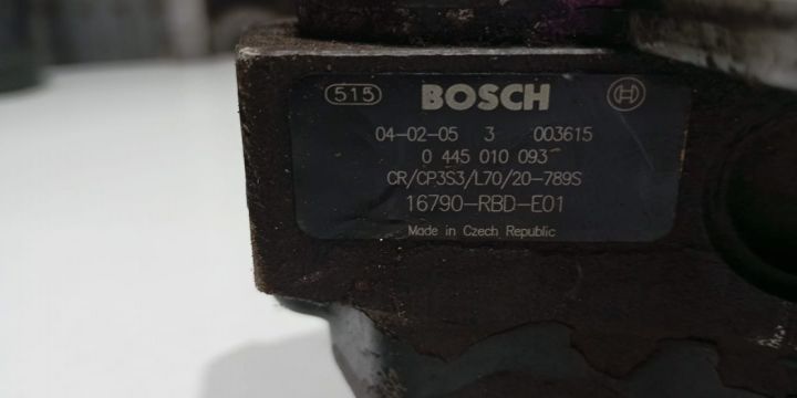 Pompa injectie 0445010093 2.2 I-CDTI Honda Accord 7 [facelift] [2005