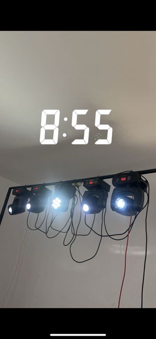 Set Moving Head lumini