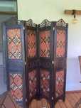 paravan decor lemn sculptat oriental egipt vintage bucuresti