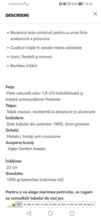 Bocanci originali viperspirit