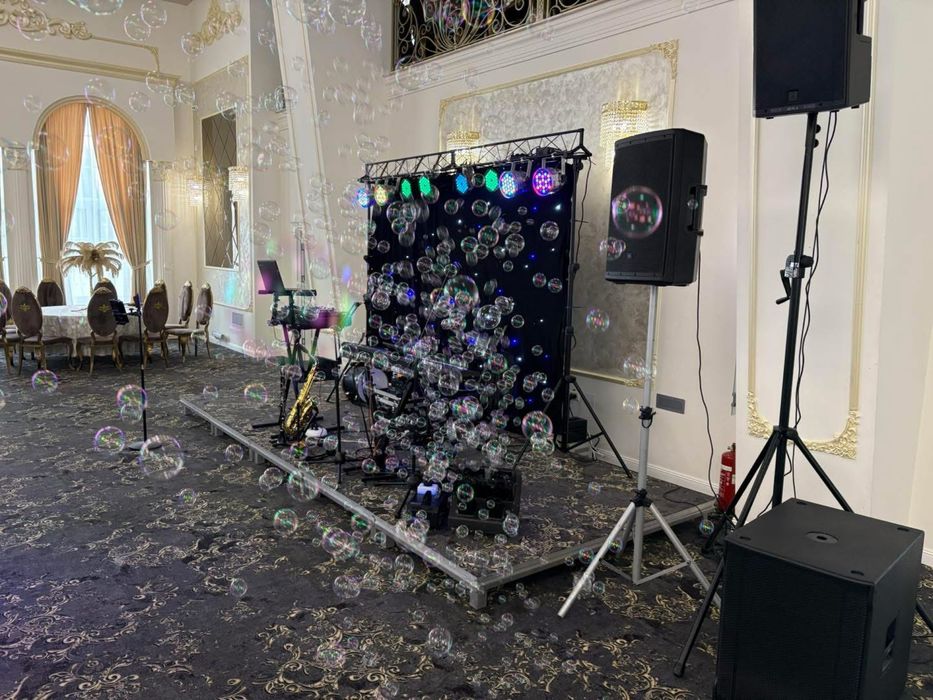 Dj,sonorizare,scena de lumina,muzica live