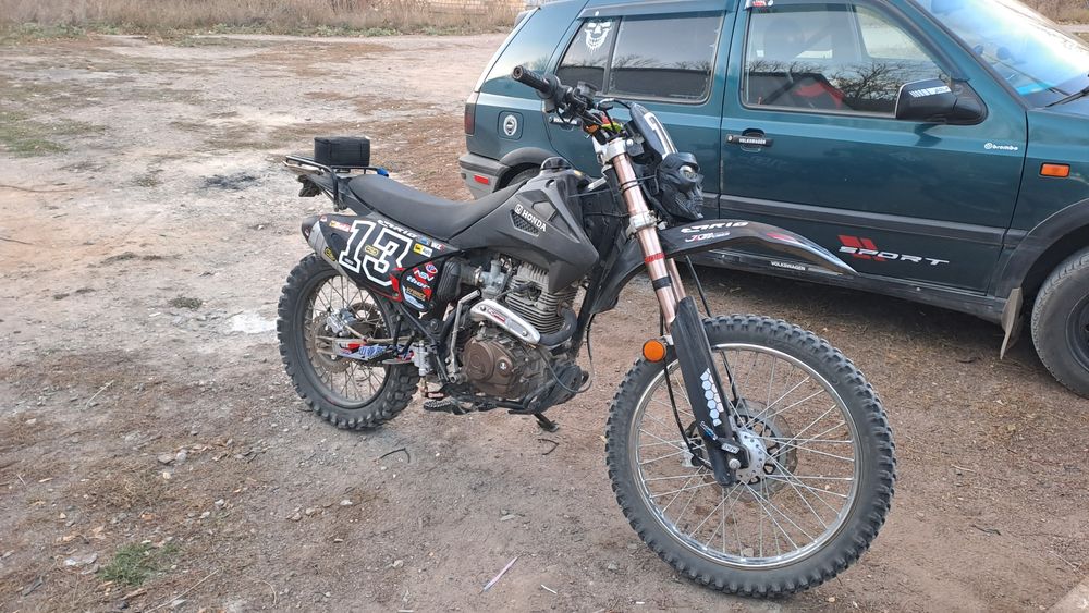 Эндуро 250сс! Бодрый