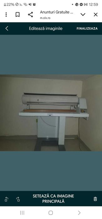 Masina automate de calcat pentru lenjerii