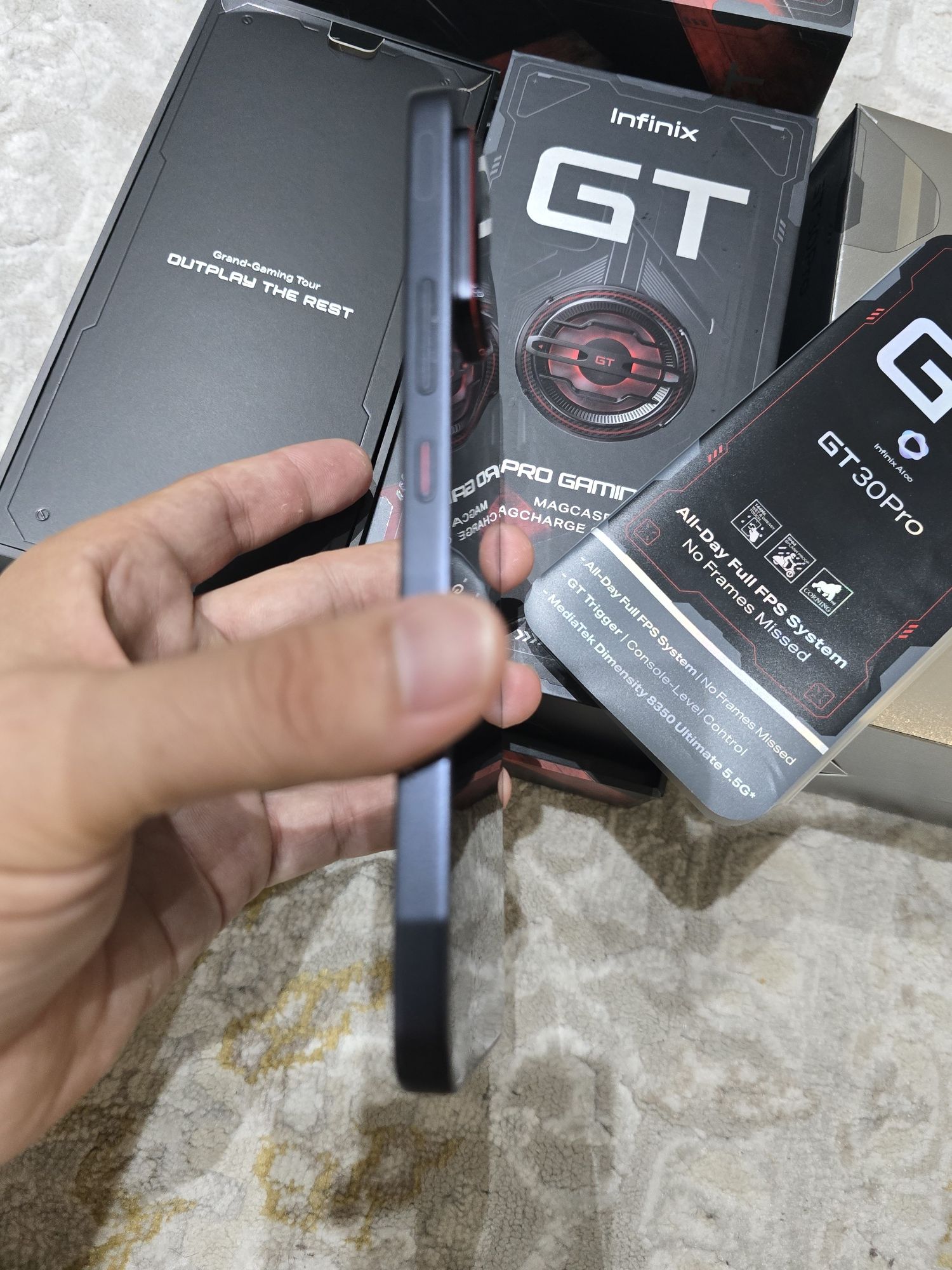 Новый Мощный Игравой Смартфон Infinix GT 30 PRO 256GB 24GB ОЗУ Год Гар