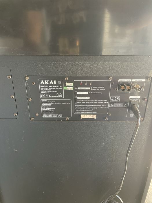 Boxa activa Akai portabilă