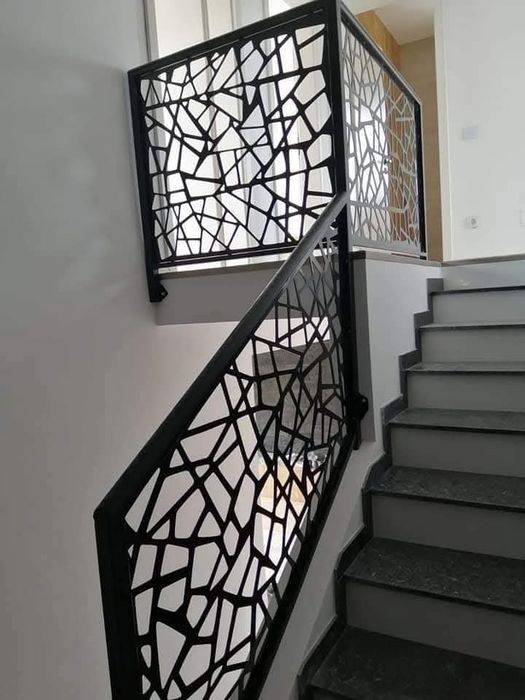 Balustrada din tablă decupata