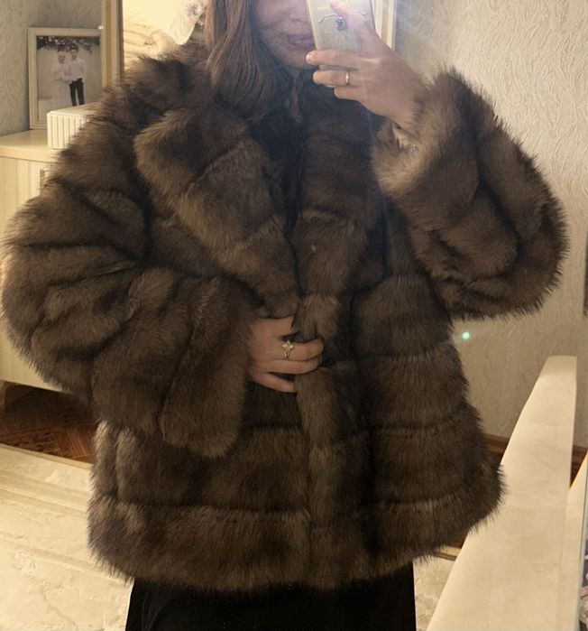 Под соболь шубка