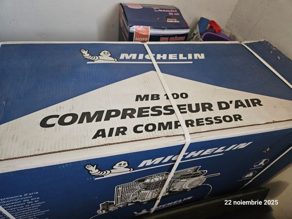 Compresor aer nou Michelin 100l sigilat