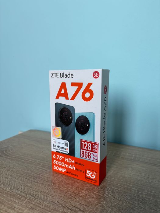 ЧИСТО НОВ!!! ZTE Blade A76