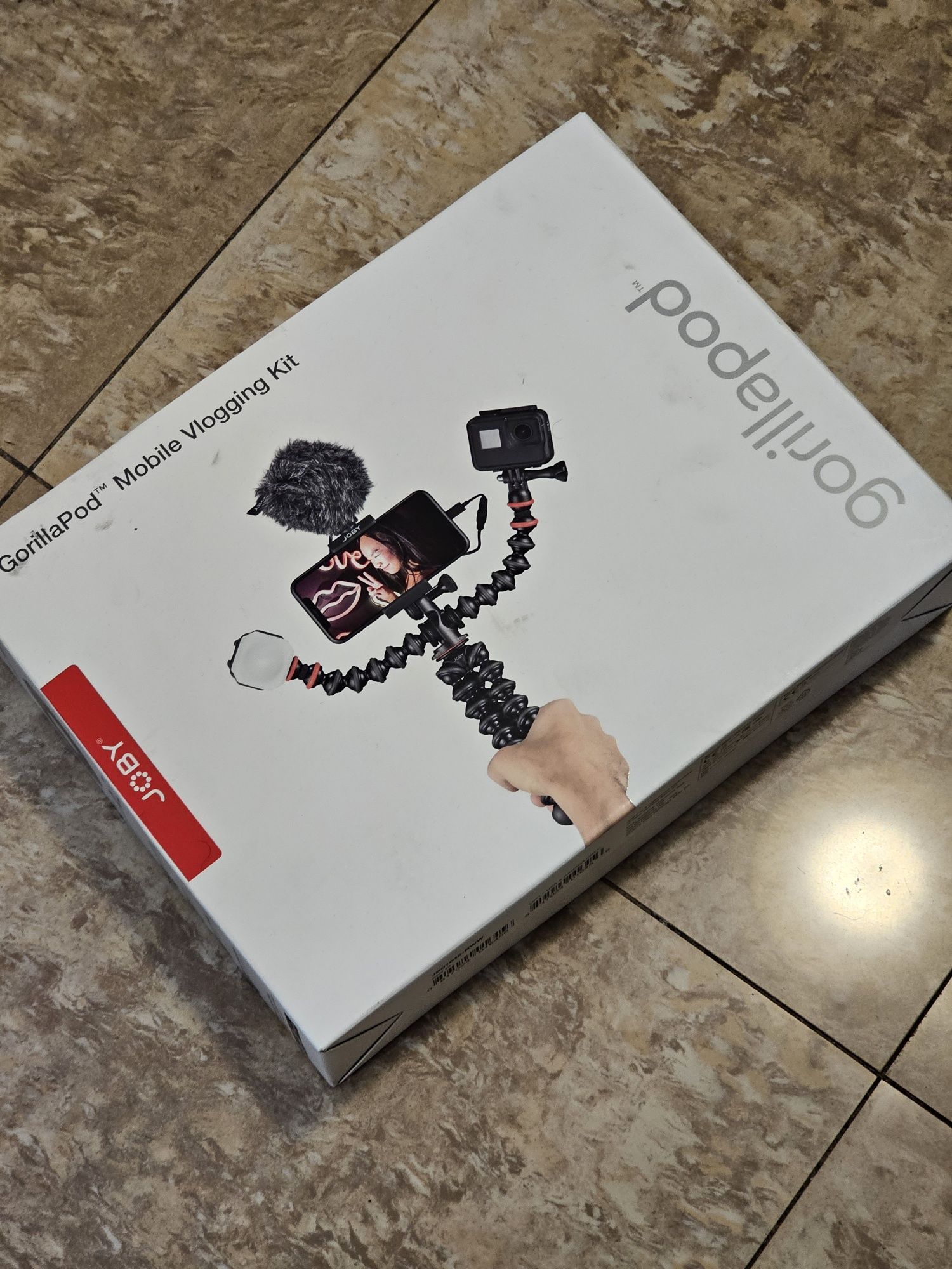 Kit de vlogging mobil JOBY GorillaPod (suport pentru smartphone