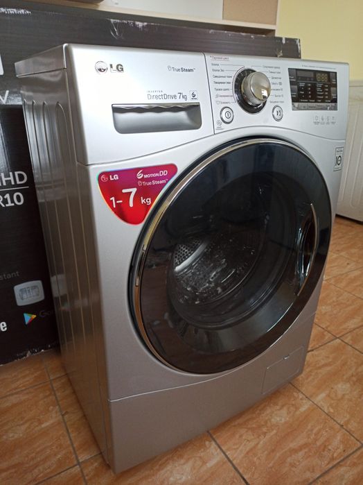 Стиралка Модель автомат LG DirectDrive Стиралная Grey series Стиралный