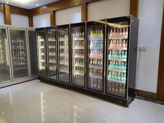 Minusvoy vitrina xaldilnik ichimliklar uchun