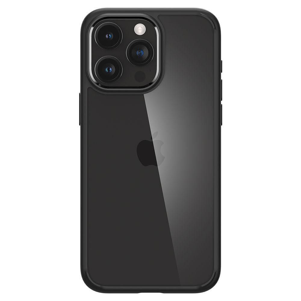 Кейс spigen ultra hybrid за iphone 15 pro matte black