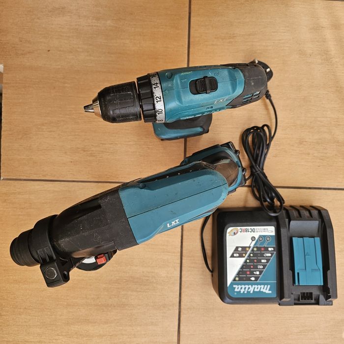 Set Makita,rotopercutor BHR 162,mașina gaurit/inșurubat BDF343