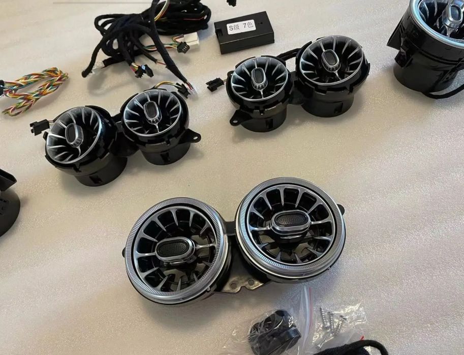 W222 LED въздуховоди Mercedes S class