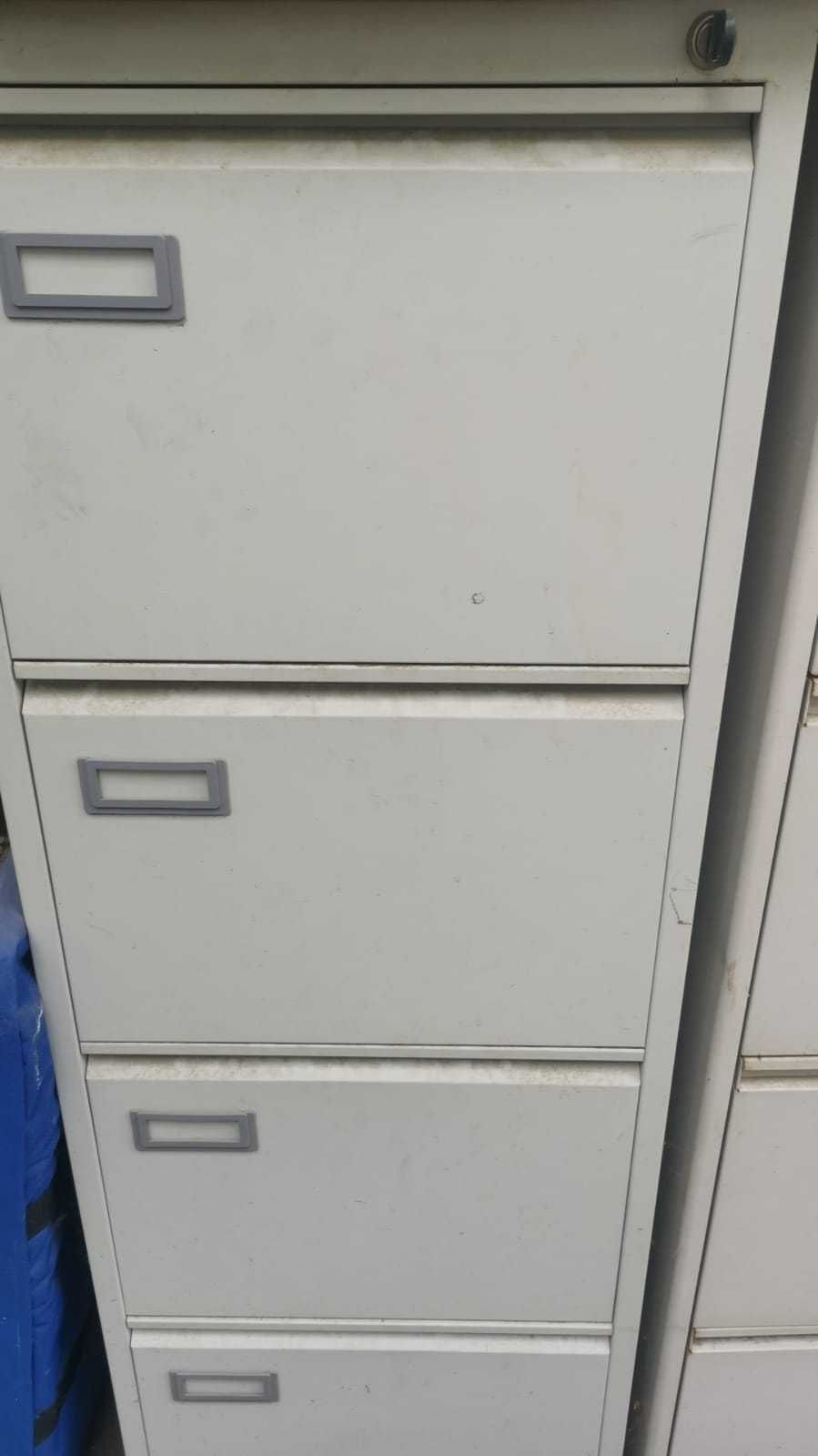 ocazie dulap fiset 4 sertare metalic rollbox steelcase 3 sertare