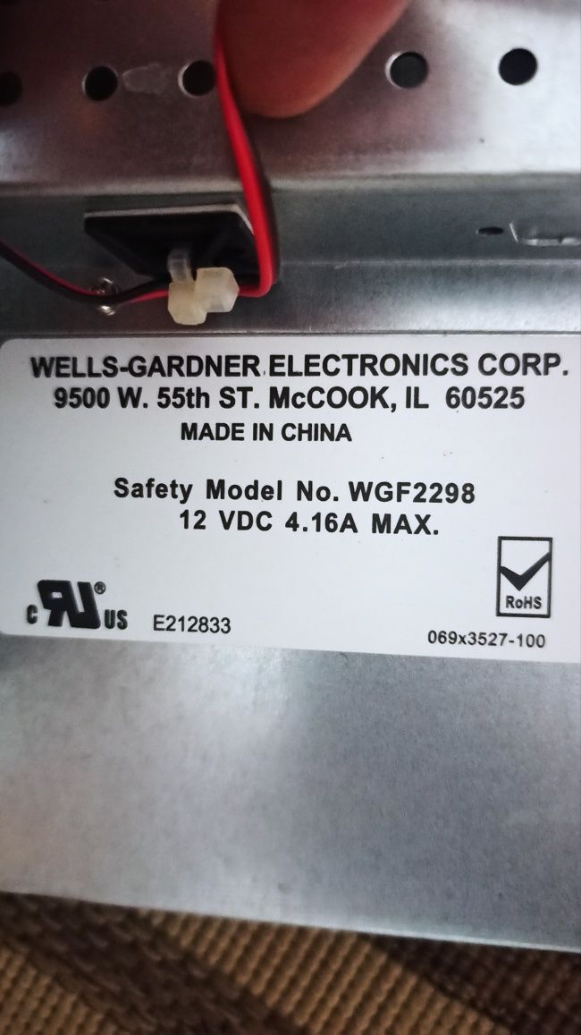 Монитор Wells-Gardner 22" WGF2298