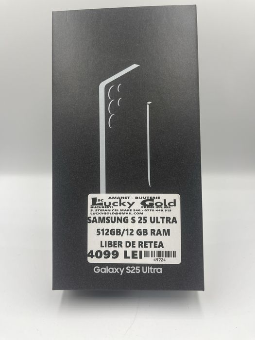 Samsung S25 Ultra 512Gb/12Gb Ram GARANTIE/FACTURA #49724