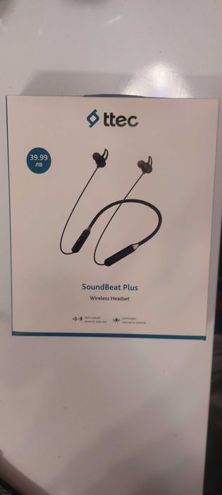 Безжични Слушалки, TTEC SoundBeat Plus Handsfree  нови не разопаковани