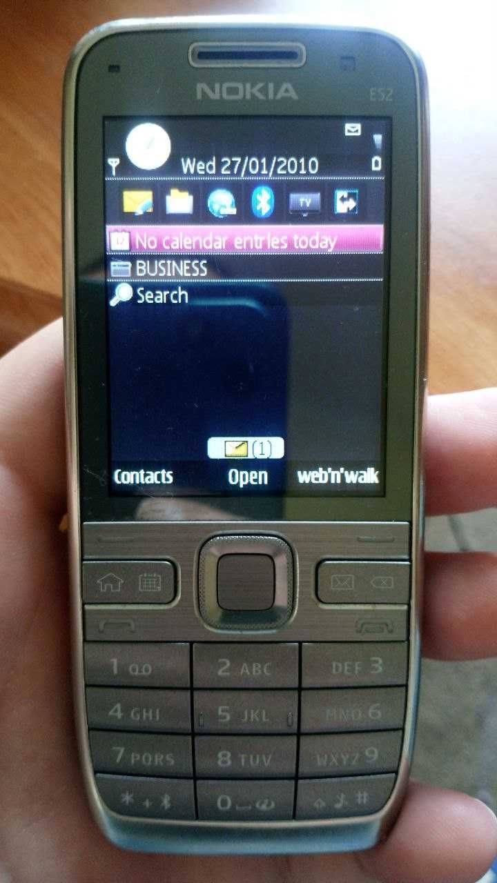 Nokia E52 кнопочный телефон 3G WIFI Bluetooth