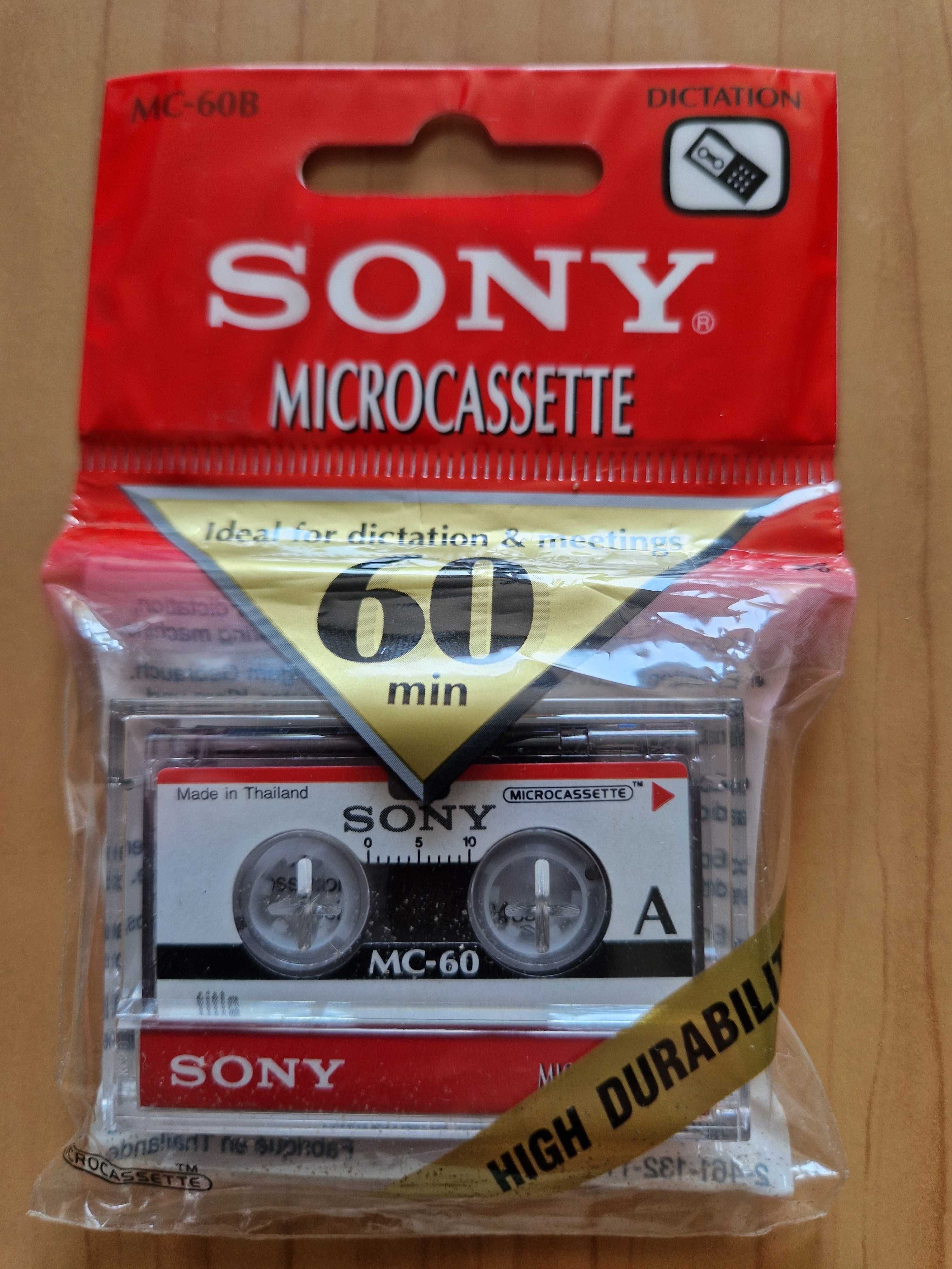 Микрокасета Sony 60 за диктовки